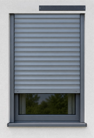 Detaily Salvis roller shutters for exterior use
